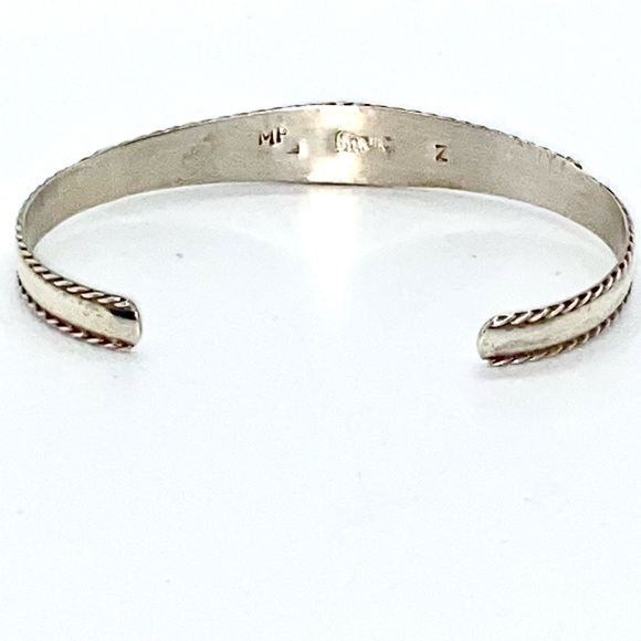 Zuni Inlay Cuff Bracelet! - Picture 5 of 11